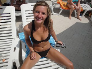 sexy amateur teen im bikini privates urlaubsfoto