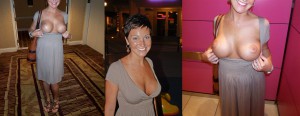 milf dicke titten exposed nude in public