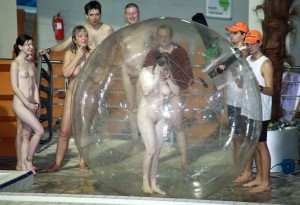 nude-woman-in-a-huge-plastic-ball
